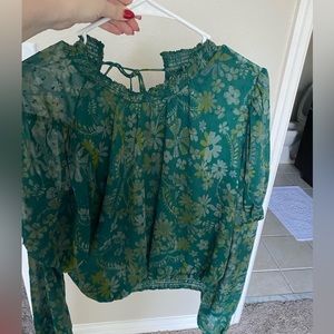 Free People long sleeve blouse